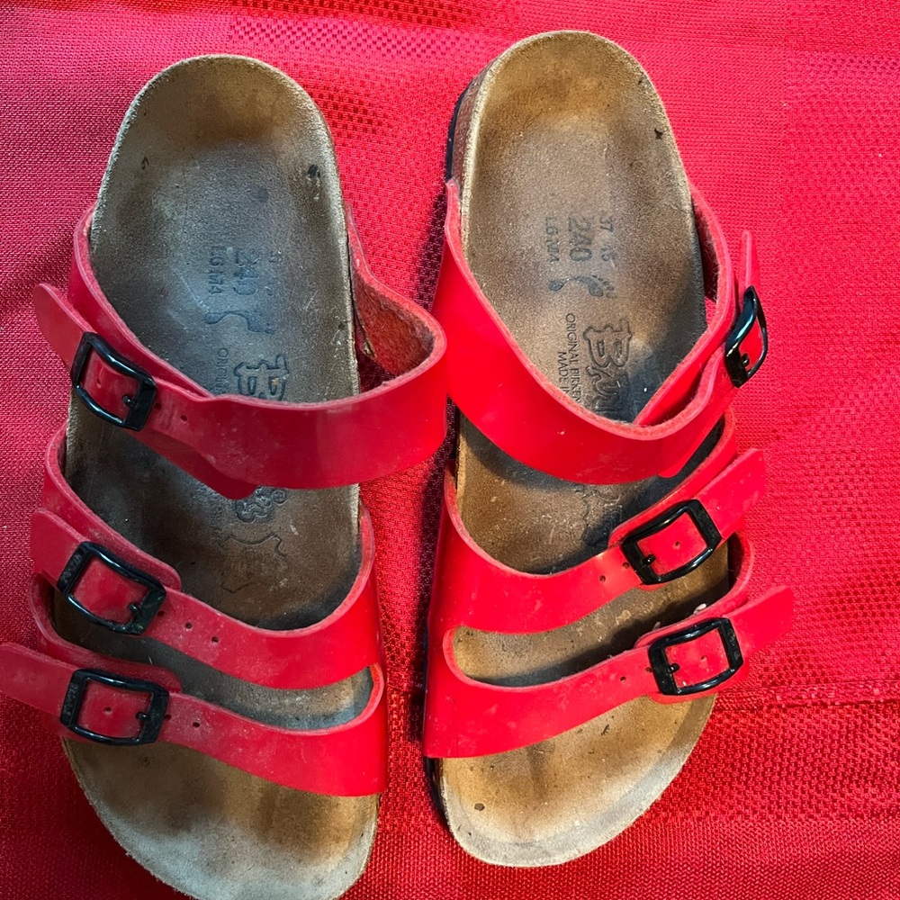 Birkenstock Women's Red Sandals
